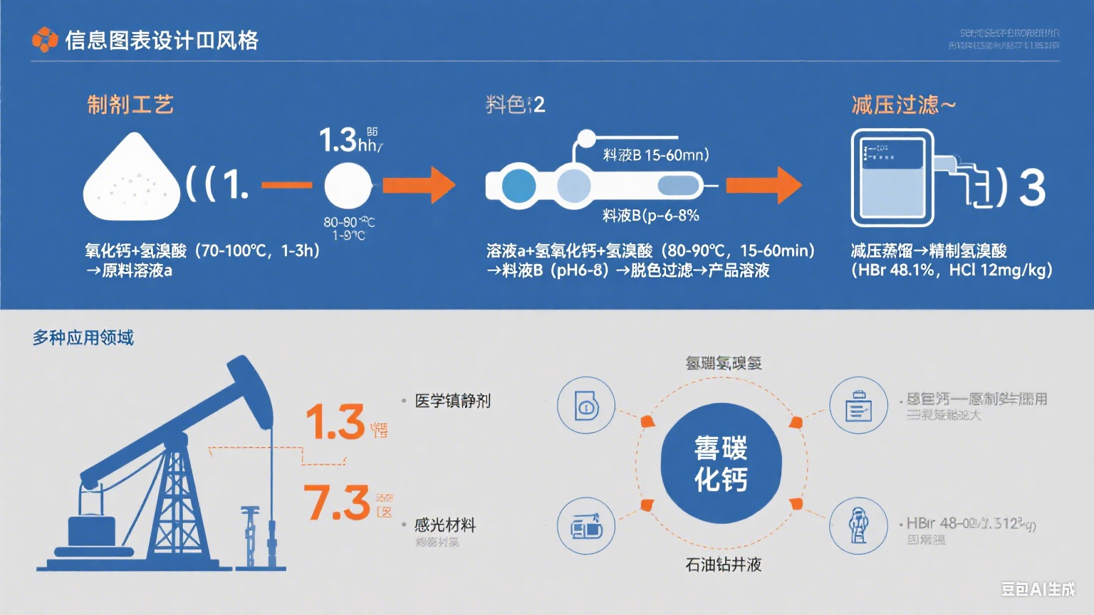 溴化鈣溶液的制備的步驟