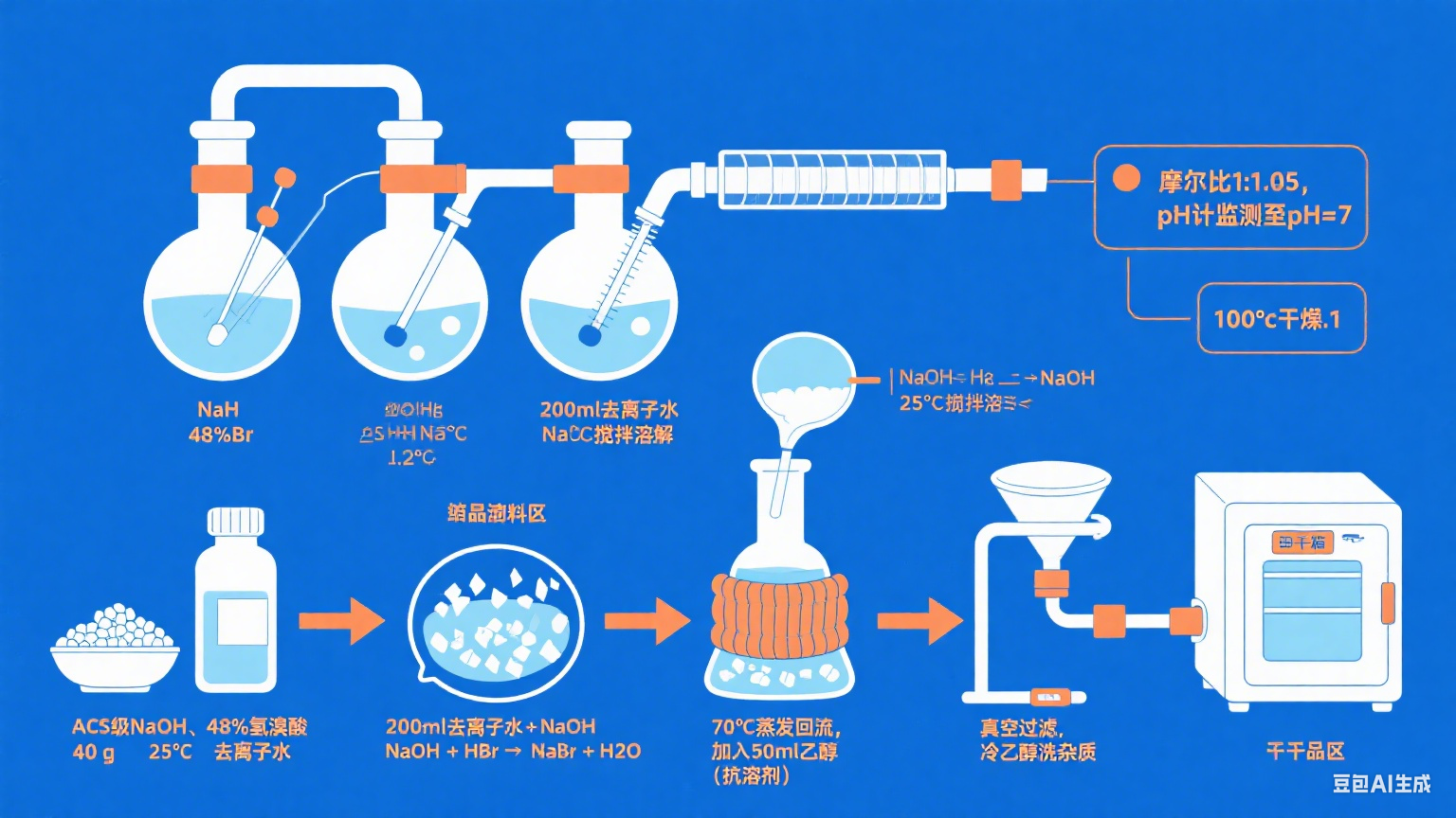 介紹溴化鈉的一種制備方法